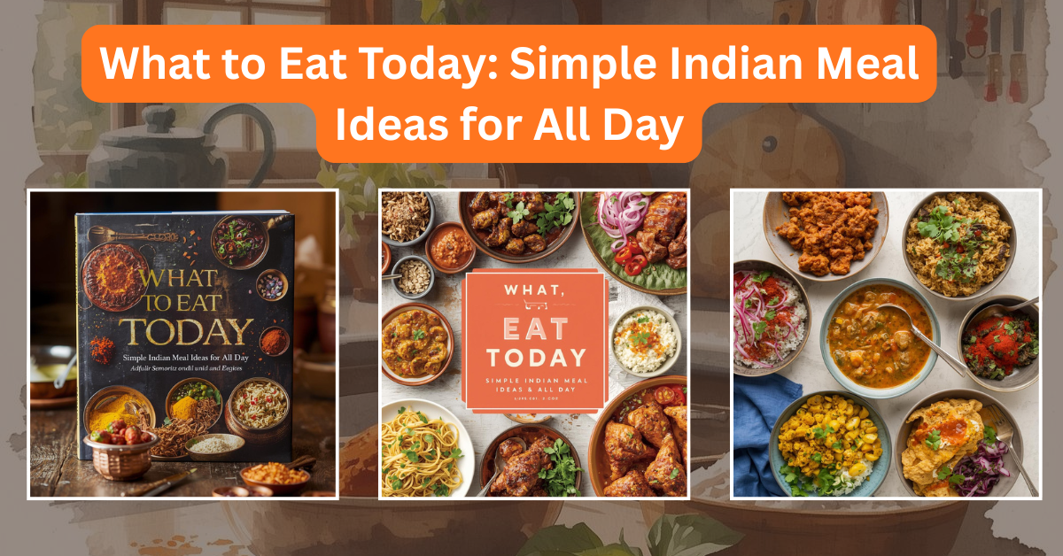 What to Eat Today: Simple Indian Meal Ideas for All Day