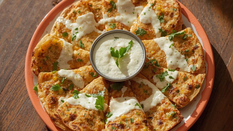 healthy food for kids vegetable paratha