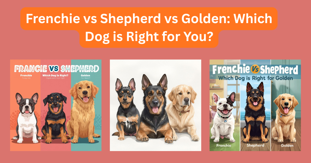 Frenchie vs Shepherd vs Golden